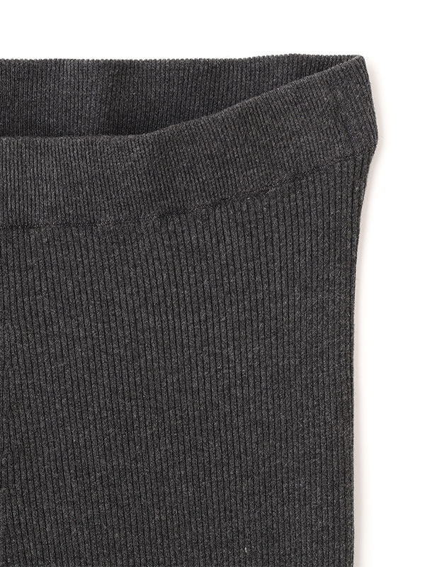 ヘムボタンニットレギンス