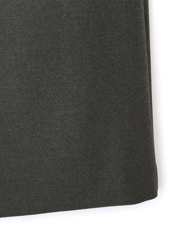 ウーステッドドレープネックワンピース