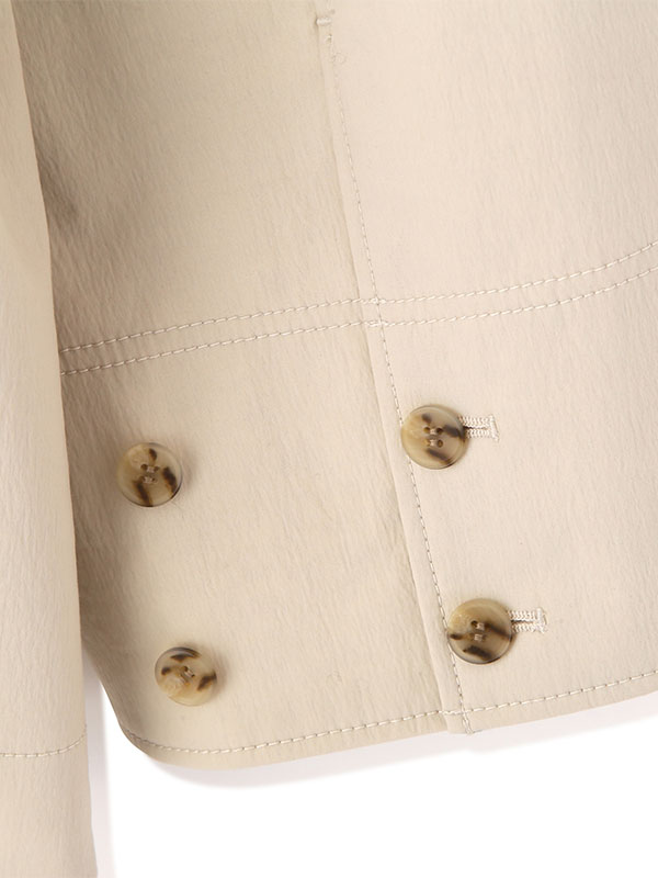 ステンカラーボンディングコート