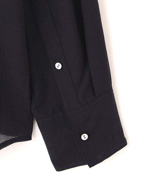 シアーコットンシャツ