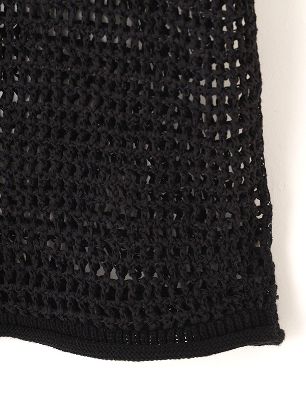 シアークロシェニットプルオーバー