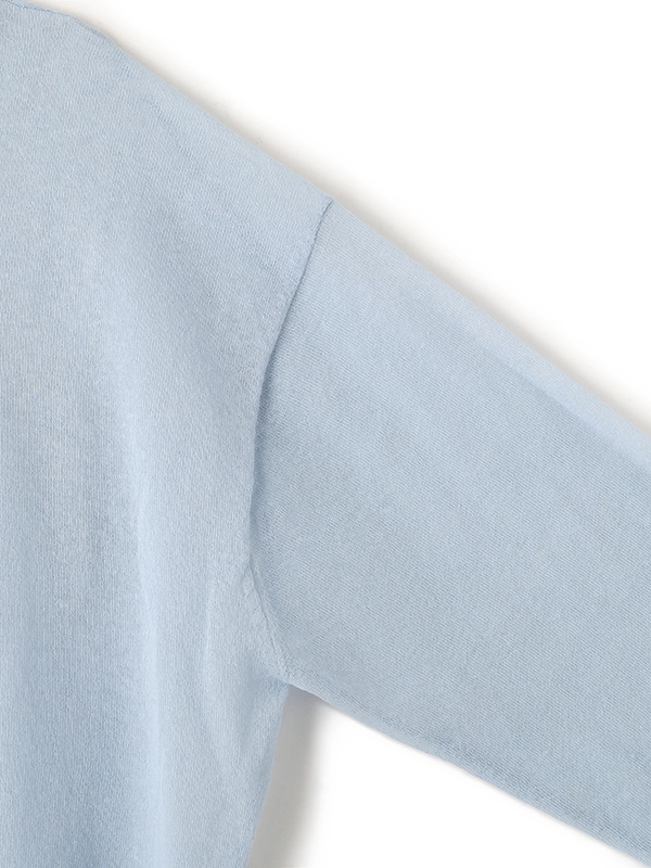 ヘンリーネックシアーニットプルオーバー