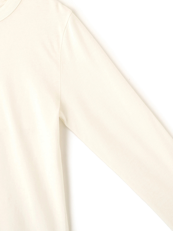 アウトステッチクルーネックロンTee