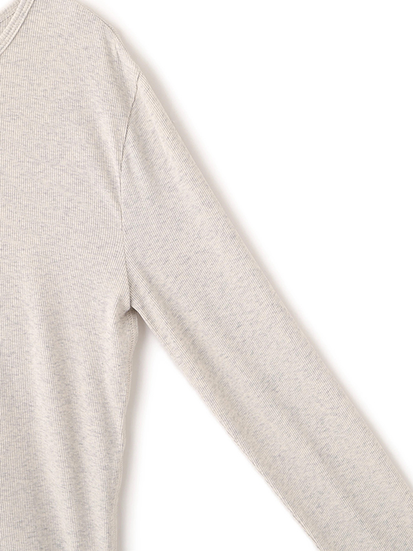 ヘンリーネックシアープルオーバー