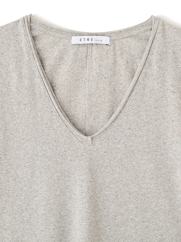 VネックミニマルTee