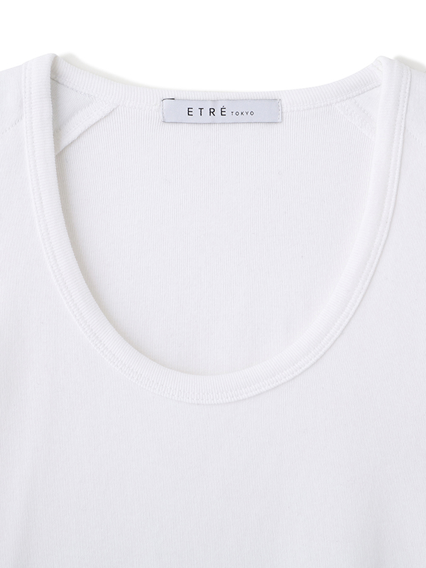 ボールドショルダーUネックTee