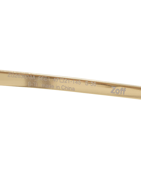 Zoff｜ETRE TOKYO Wellington Metal Glasses