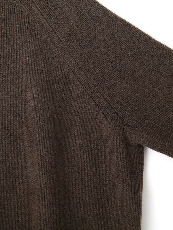 ウールカシミヤタートルネックニットプルオーバー