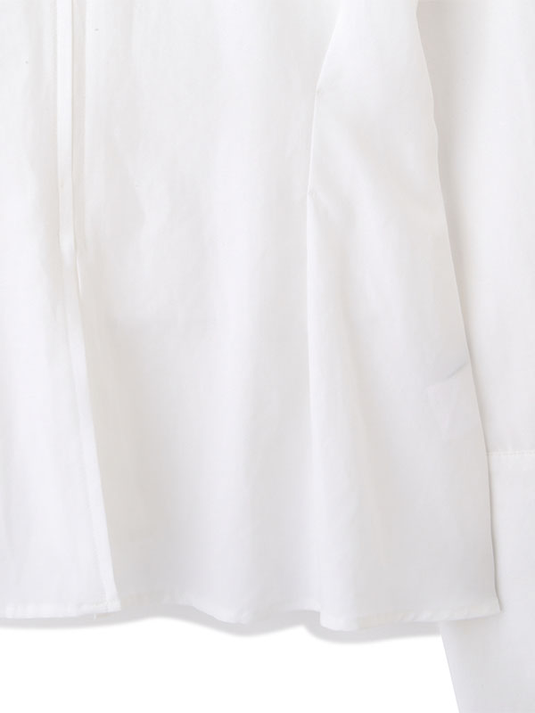 フロントファスナーウエストシェイプトップス(F WHITE
