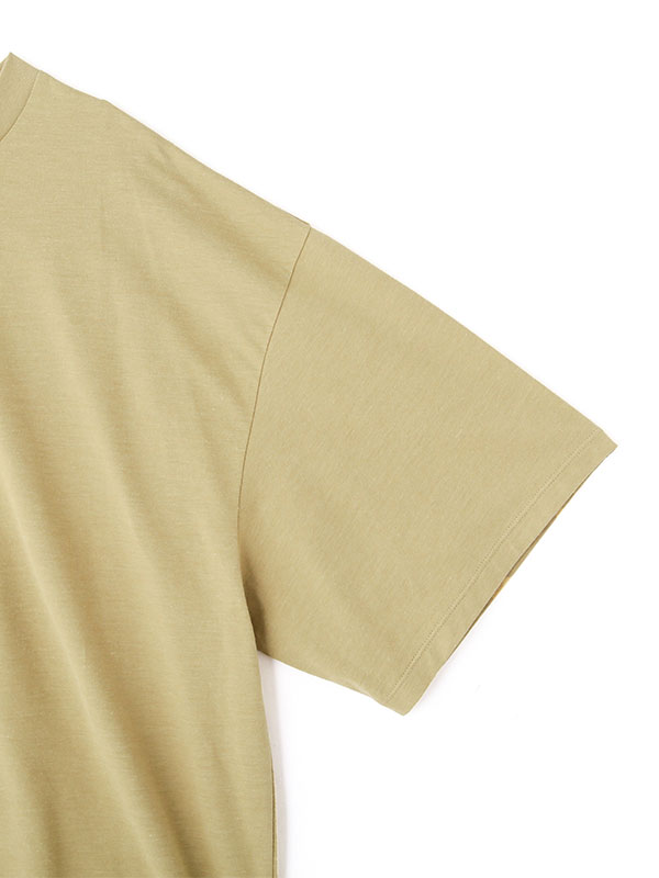 three dots パウダリーコットンTee(F OFF WHITE): トップス