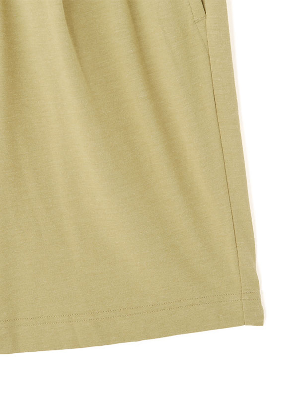 three dots パウダリーコットンショートパンツ