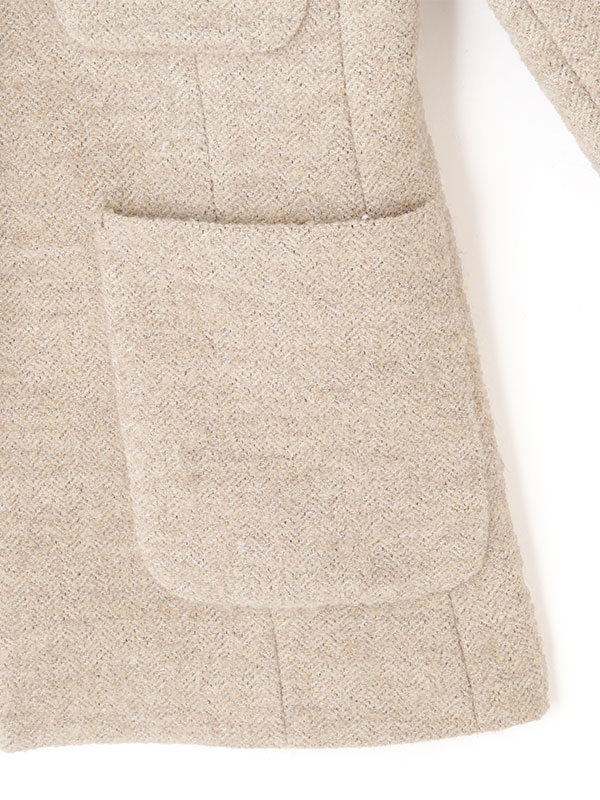 SANTEヘリンボーンツィードジャケット