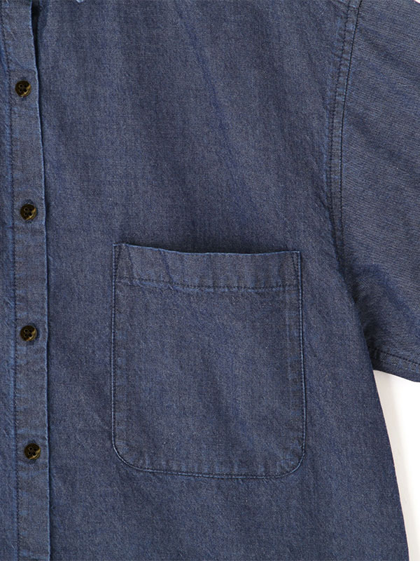 テンセルデニムシャツ