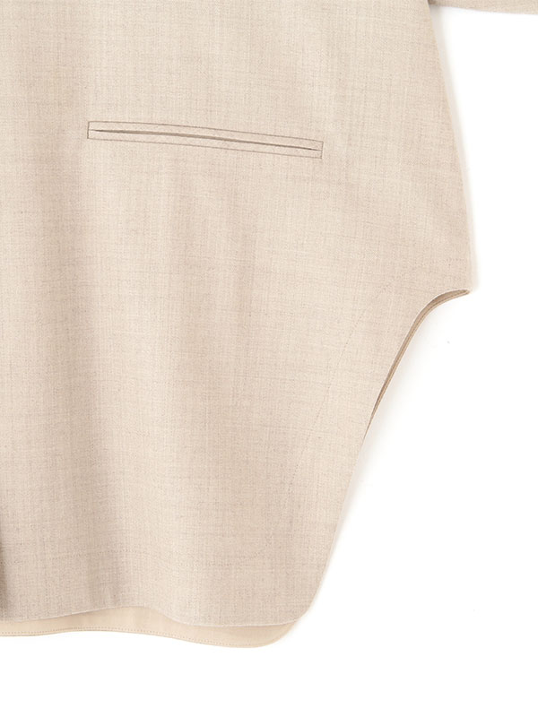 ハイカウントフラノオーバーサイズシャツ