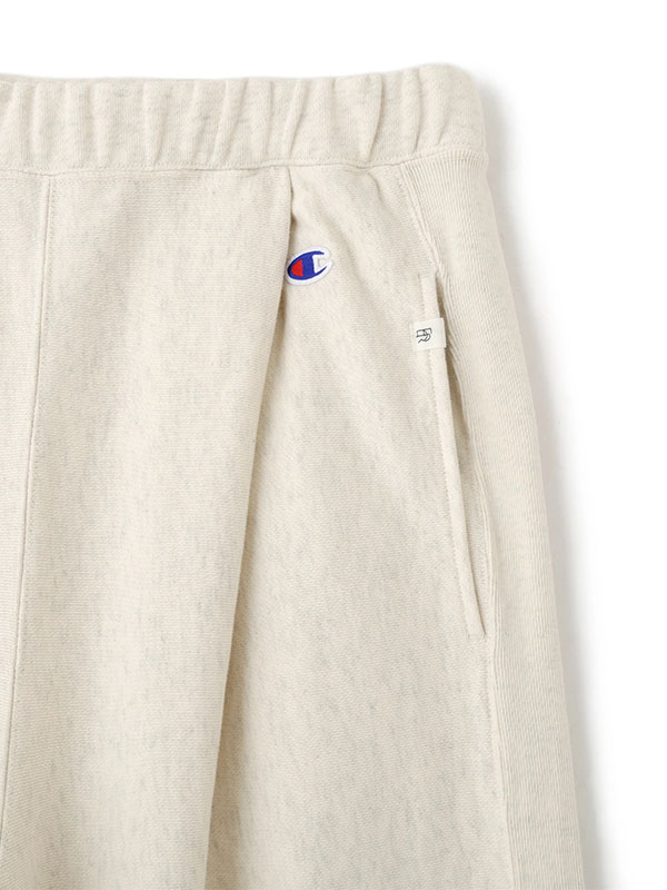 Champion REVERSE WEAVE スウェットワイドパンツ(S GREY