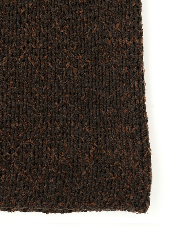 ダークネイビー スリーブレス ニットワンピース　her. etre tokyo スリーブレスローゲージニットワンピース(F BEIGE): ワンピース