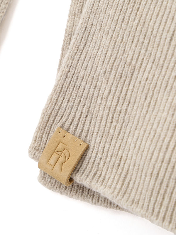 ホールガーメントストールニットキャップ