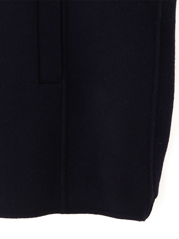 メルトンスタンドネックリバーブルゾン