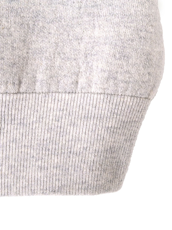 ダブルフェイスオーバーサイズニットパーカー