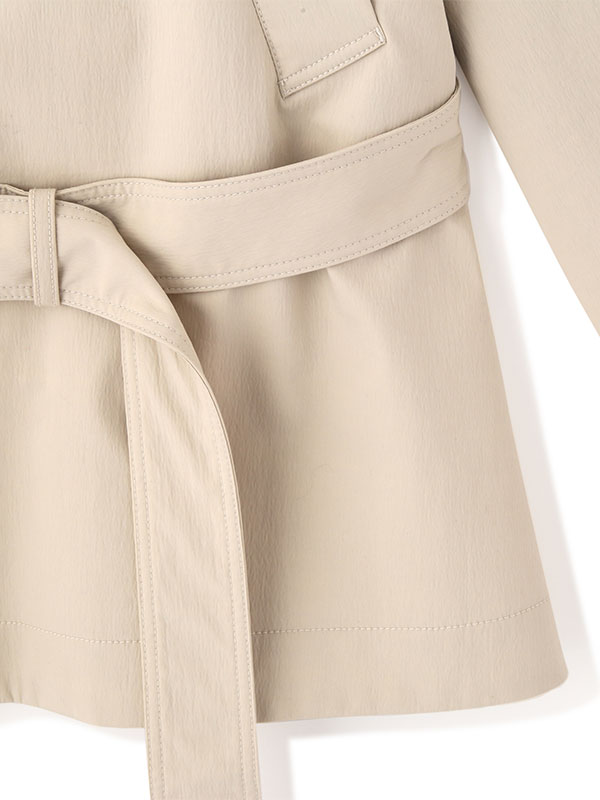 ステンカラーボンディングコート