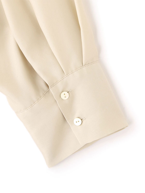 キュプラネクタイオーバーサイズシャツ