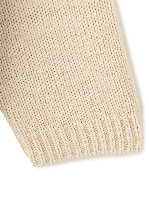 オーバーサイズスキッパーニットプルオーバー