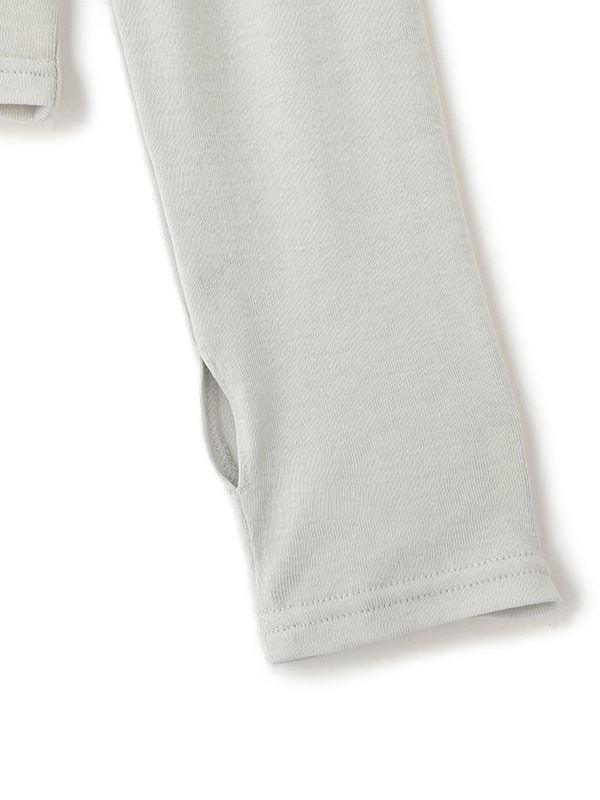 ガーゼフライスフロントオープンプルオーバー