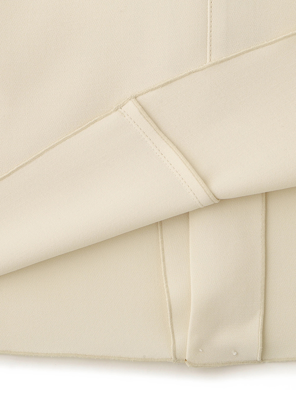 ダブルフェイスIラインスカート