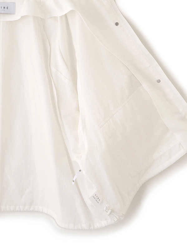 スカーフライトシャツブルゾン