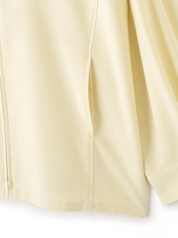 ハイネックドルマンスリーブシャツブルゾン