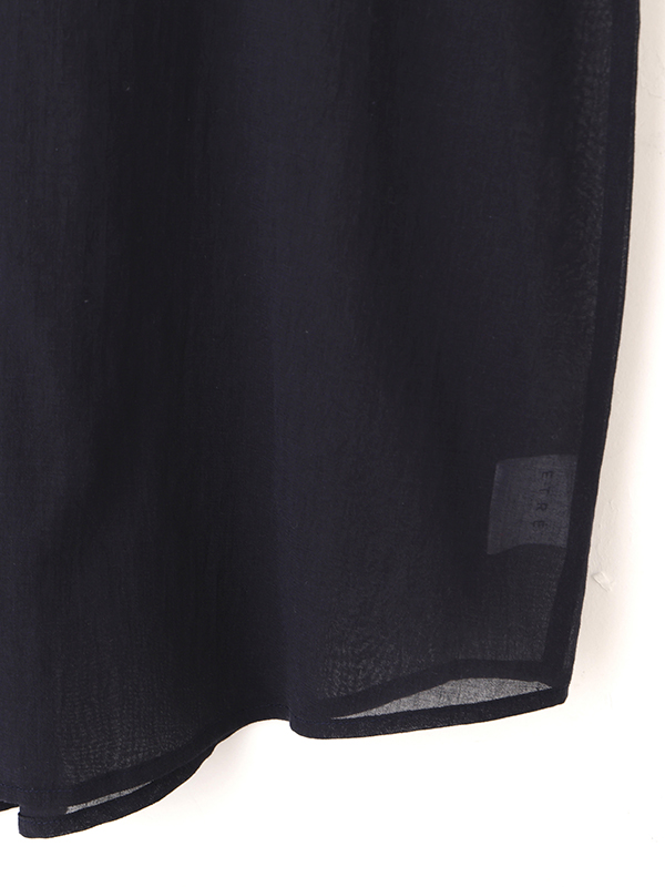 シアーコットンシャツ