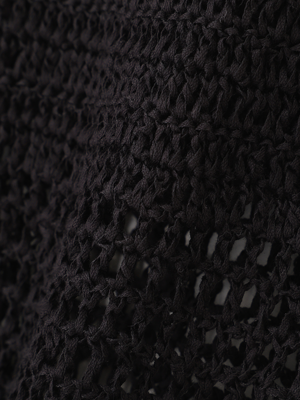 シアークロシェニットプルオーバー