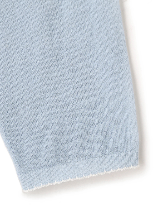 ヘンリーネックシアーニットプルオーバー