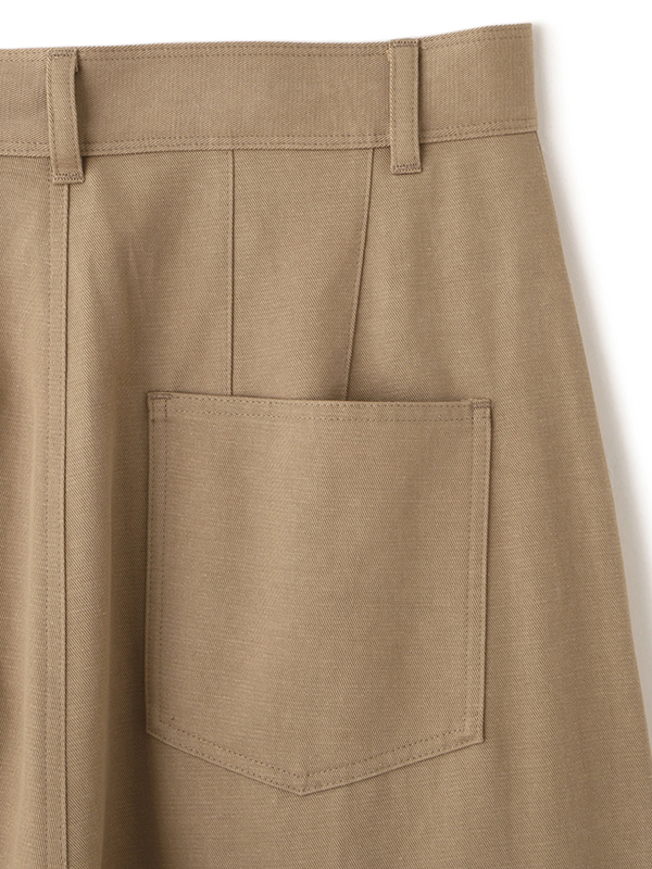 ソフトコットンタックカーブパンツ