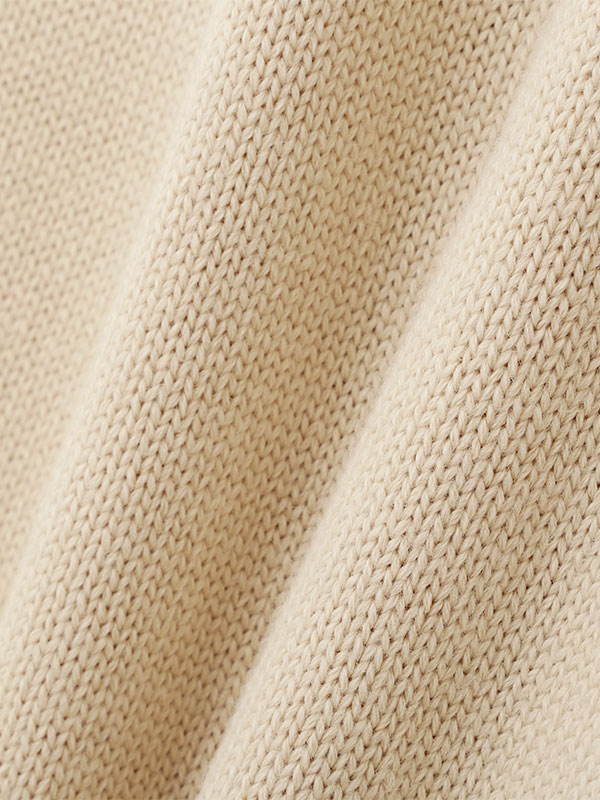 フーディーストールニットロングワンピース