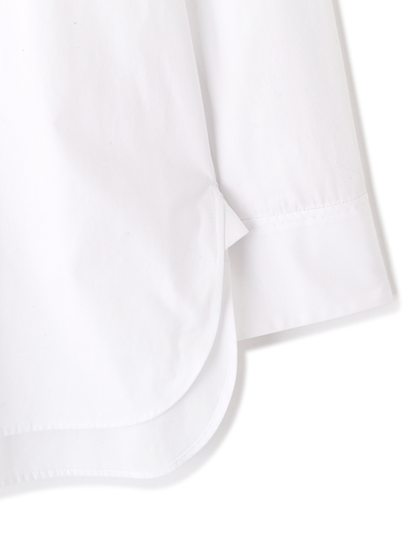 SANTEアクセサリーボタンノーカラーシャツ