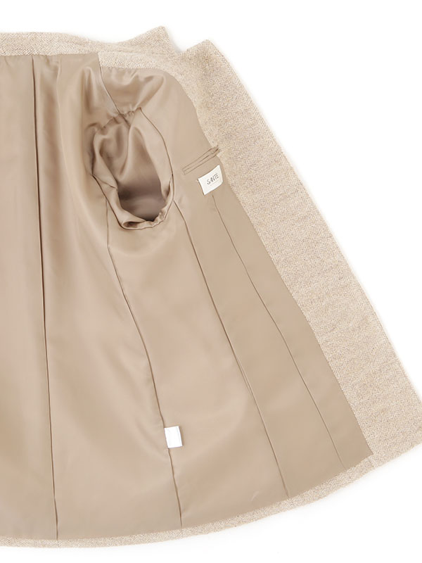 SANTEヘリンボーンツィードジャケット