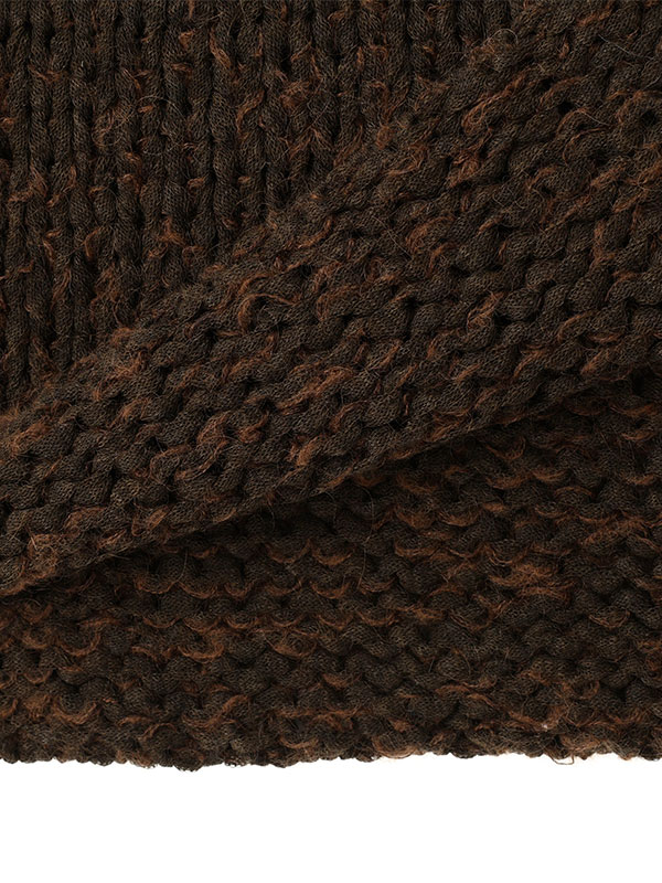 スリーブレスローゲージニットワンピース