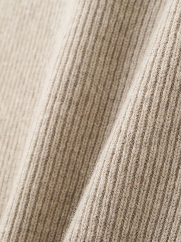 ホールガーメントストールニットキャップ