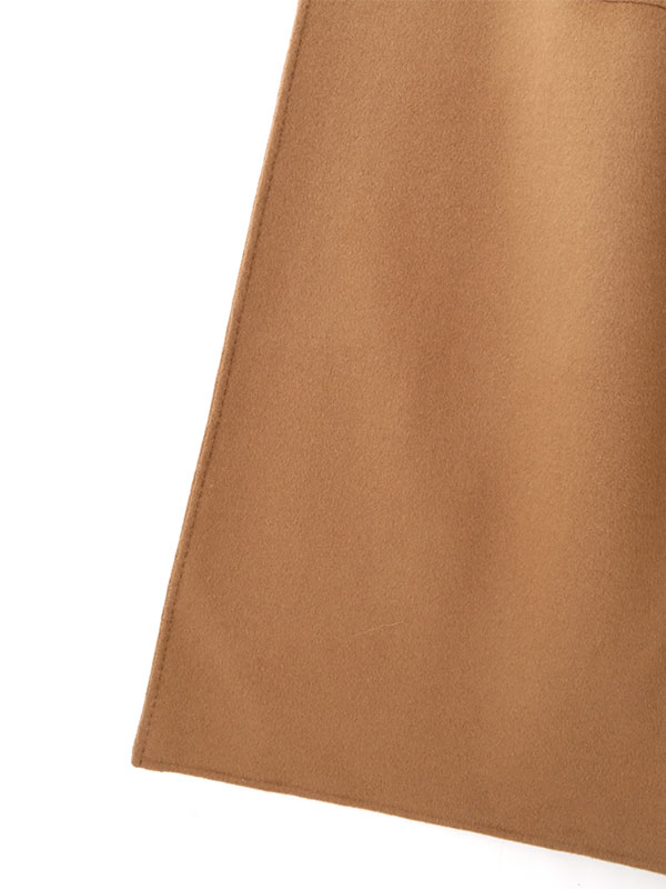 SANTEウールカシミヤフーディーリバーコート