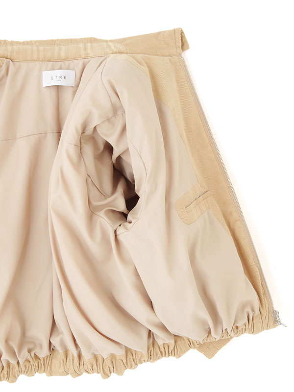 バルーンシルエットパディングブルゾン