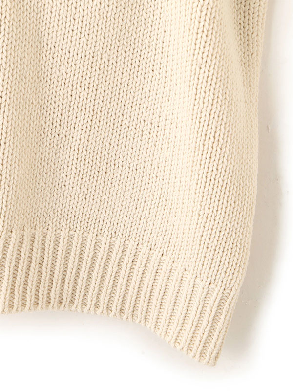 オーバーサイズスキッパーニットプルオーバー