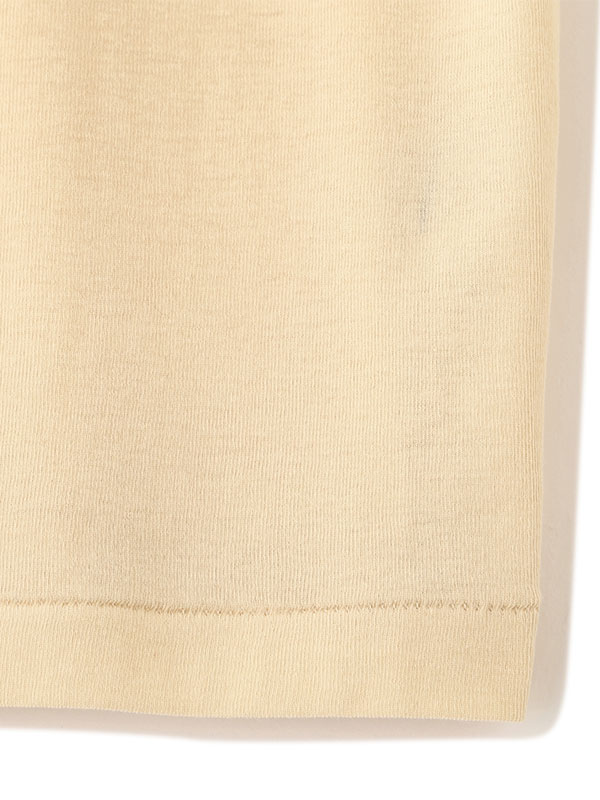 ハーフスリーブハイネックシアープルオーバー