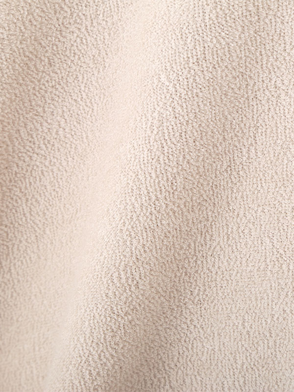 フェードパイルフードポンチョ