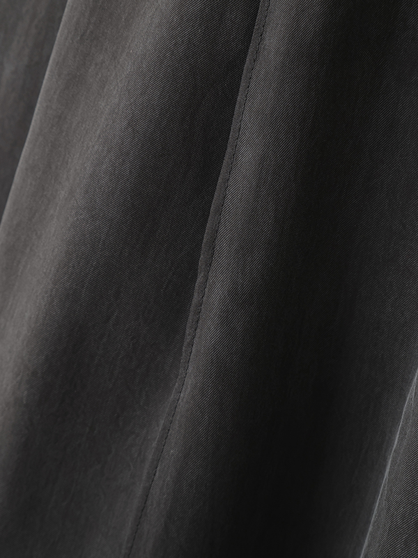 クルーネックキュプラタンクオールインワン