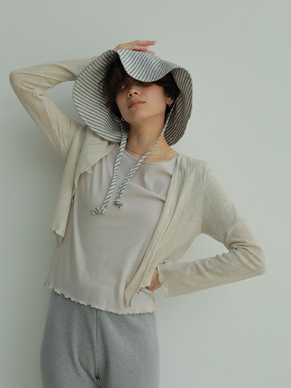marihojaストライプハット(F A): グッズ │ ETRE TOKYO official ...