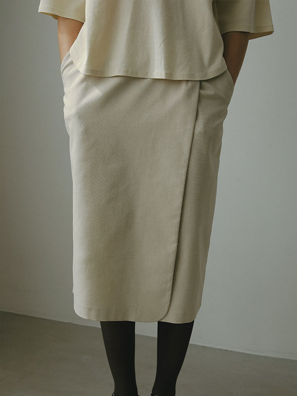 ラップミドルスカート
