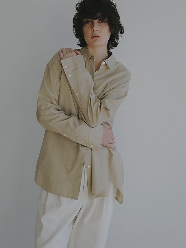 DEPENDREブロードシャツ