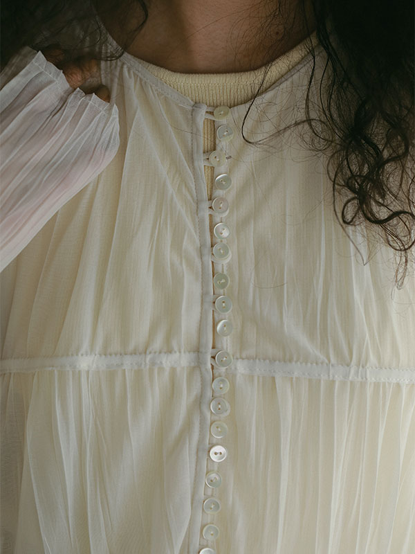 シアーワッシャーワンピース(F WHITE): ワンピース │ ETRE