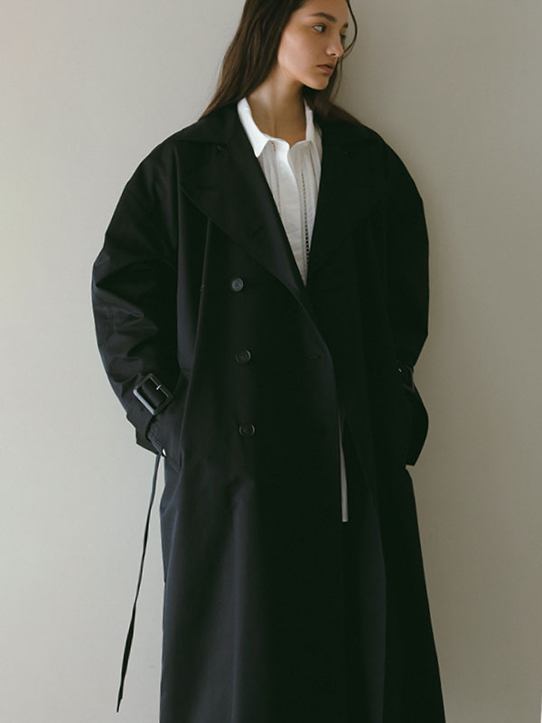シャンブレーツイルトレンチコート(S BEIGE): アウター │ ETRE